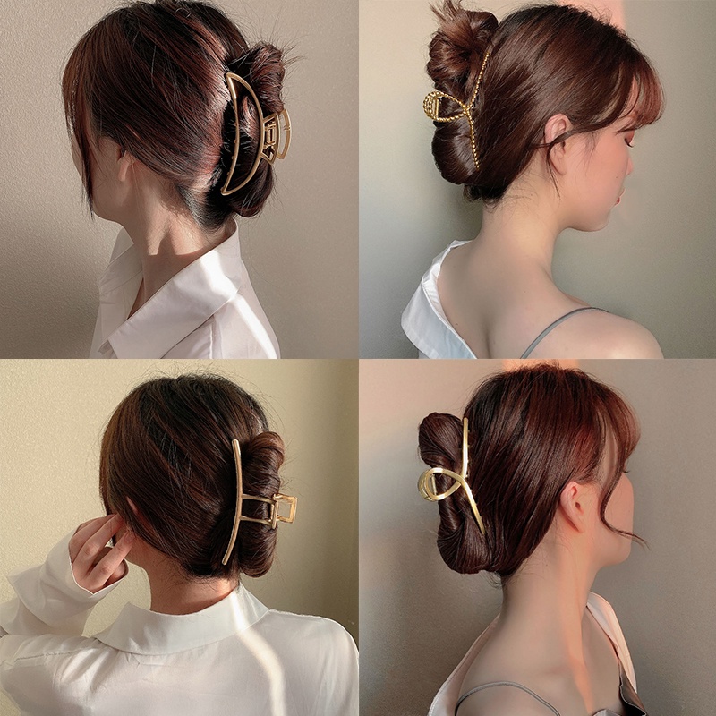 Kẹp Tóc Kim Loại Thời Trang 1A