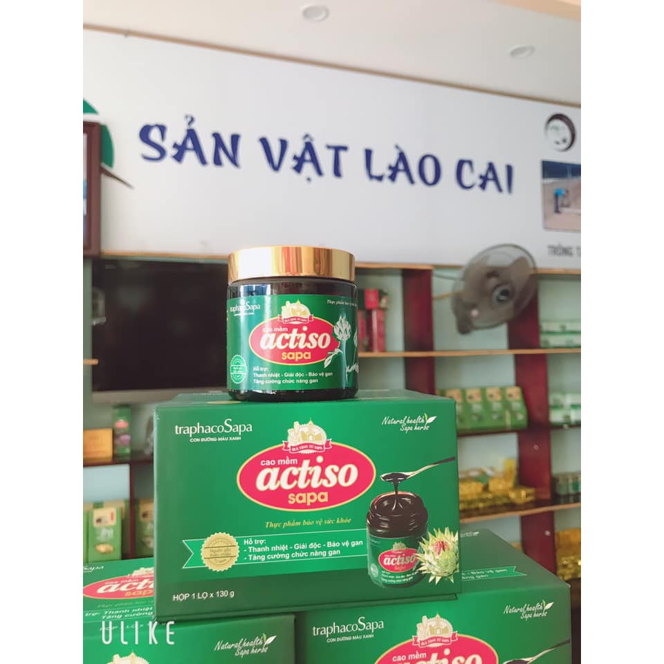 (Giá tri ân) Cao mềm Atiso Sapa lọ 130g - Kèm thìa đo lượng cao và túi siêu xinh