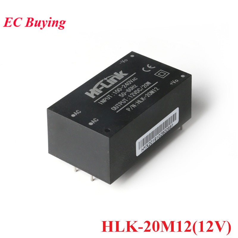 Mô Đun Cấp Nguồn Mini AC DC 220V Sang 5V/9V/12V/15V/24V 20W HLK-20M05 HLK-20M09 HLK-20M12 HLK-20M24