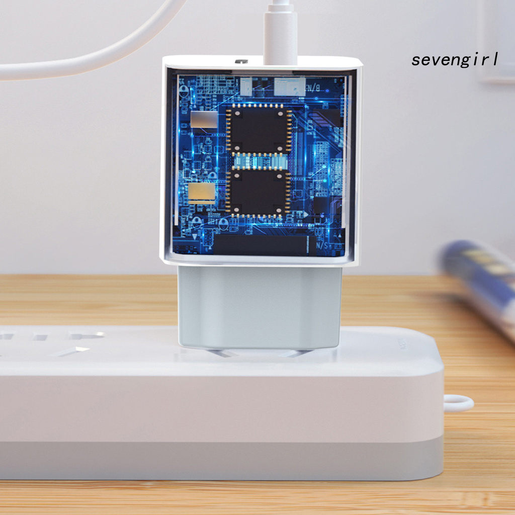 Cốc Sạc Nhanh 2 Cổng Usb Sev-Mini Pd 18w