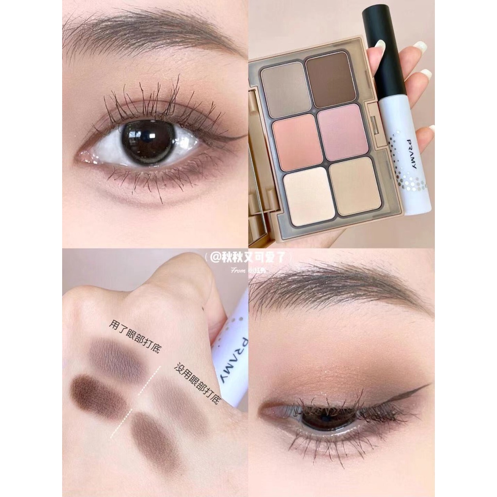 Everbab Bảng Phấn Mắt Màu Lì Tông Đất Có Độ Bóng Cao