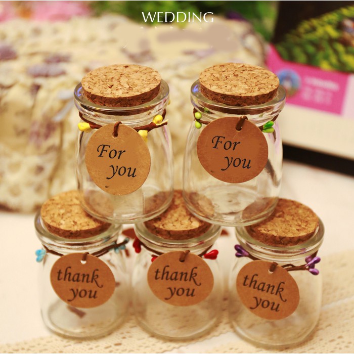 10 tag treo for you tròn làm quà handmade lưu niệm trang trí tiệc cưới kích thước 3.5cm - namimi