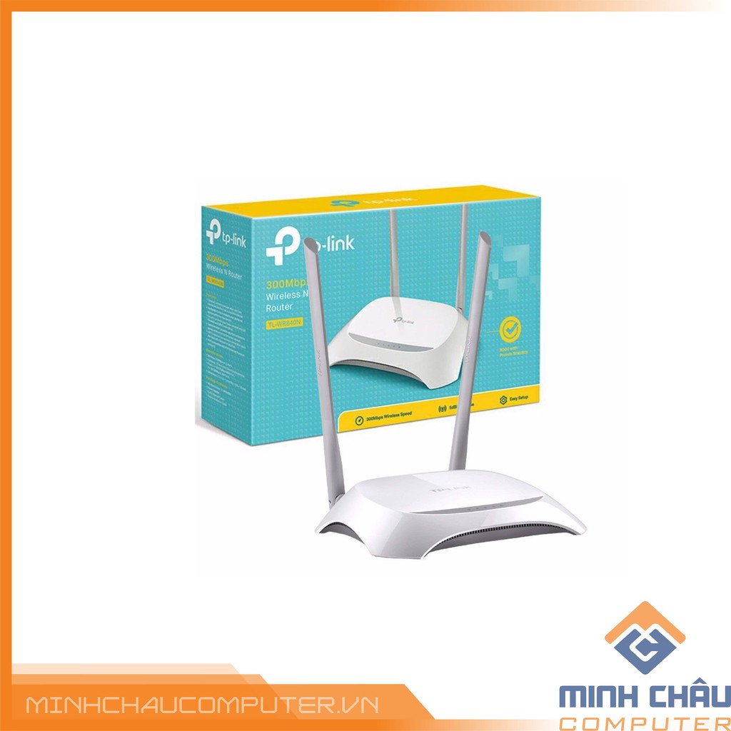 Bộ Phát Wifi Không Dây TP-Link TL-WR840N chuẩn N 300Mbps - Hàng chính hãng