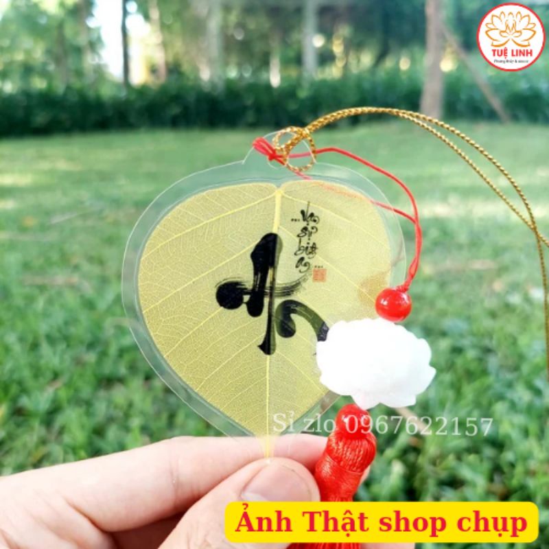 Lá Bồ Đề _ Chữ An Vạn Sự Bình An