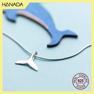 Lắc Chân Bạc 925 Hanada Đuôi Cá Heo 0197