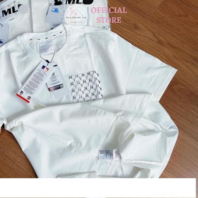 Áo thun nữ phông ML.B trắng có logo túi ngực chất cotton thoáng mát XIAOMIMI  M1.089.S | BigBuy360 - bigbuy360.vn