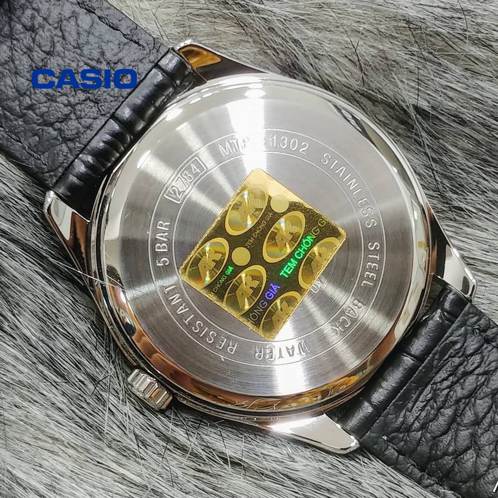 Đồng hồ nam CASIO MTP-1375L-1AVDF chính hãng - Bảo hành 1 năm, Thay pin miễn phí