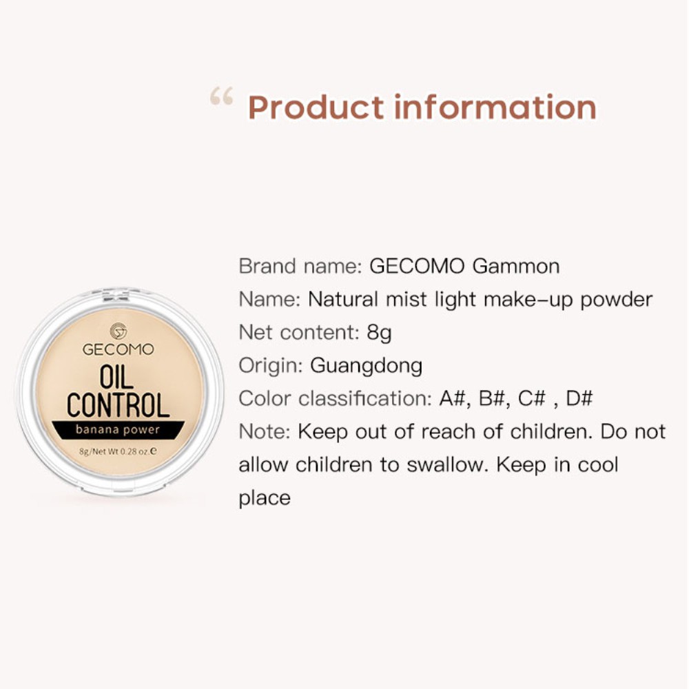 [Hàng mới về] Phấn phủ che khuyết điểm kiểm soát dầu trang điểm bắt sáng