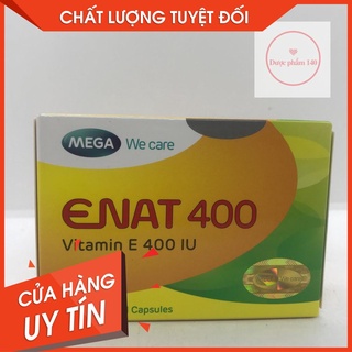 Enat 400 - vitamin e400 iu - bổ sung và dự phòng thiếu hụt vitamin e