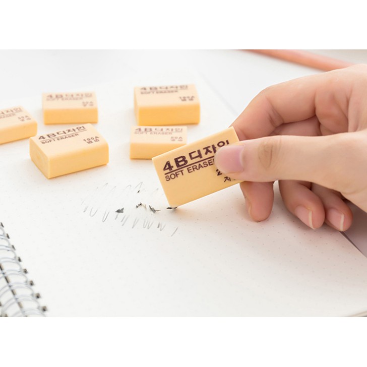 Gôm tẩy bút chì 4B - Hàn quốc - Cao cấp - lẻ rẻ như sỉ