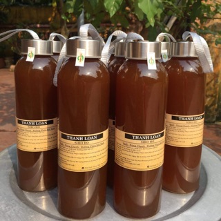 COMBO SỈ 7CHAI 300ml SIRO HÚNG CHANH HOME MADE
