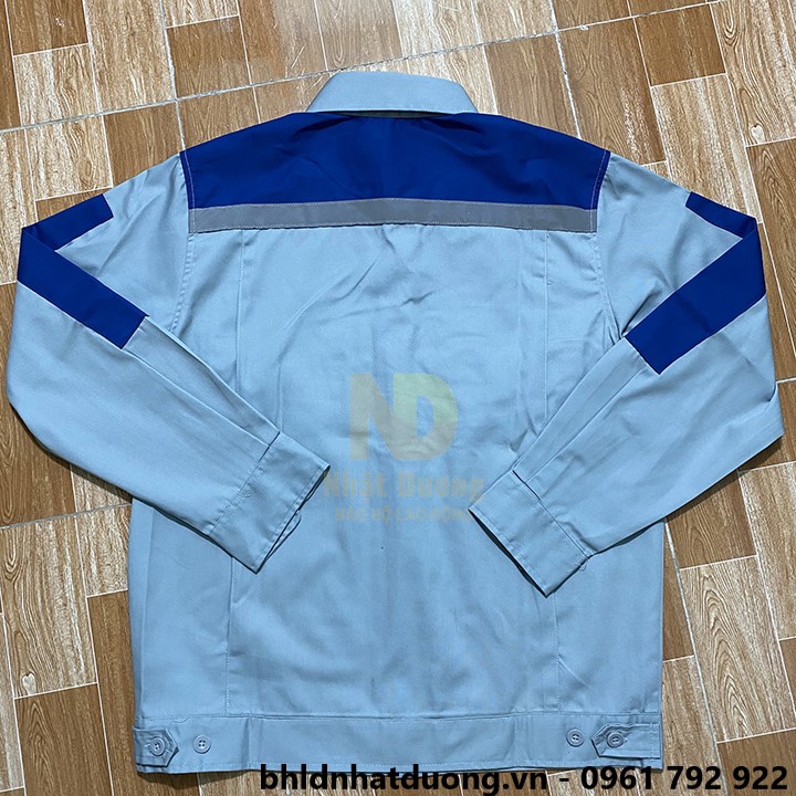 Quần áo bảo hộ lao động nam nữ có phản quang quần túi hộp phối màu đồng phục kỹ sư PR02