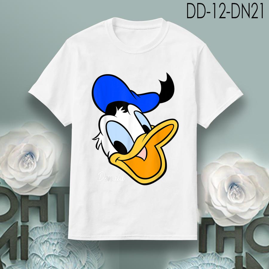 Áo Thun Vịt Donald ( Có Size Trẻ Em ) Disney Mickey And Friends Big Face