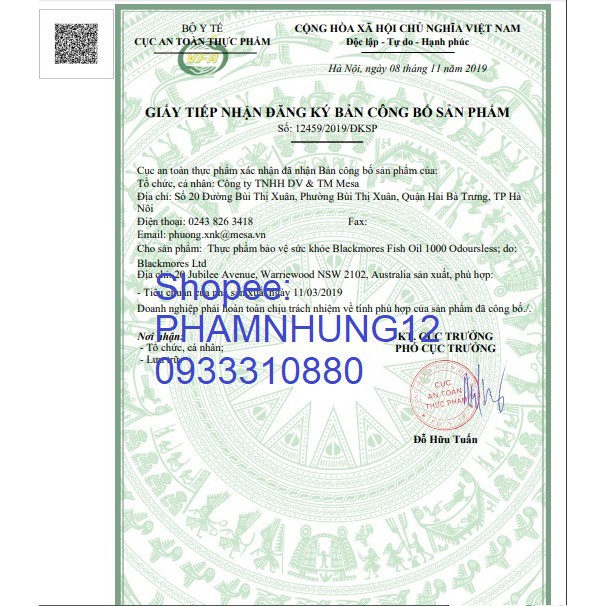 Dầu Cá Blackmores Fish Oil Odourless Mini Caps (400 viên). | BigBuy360 - bigbuy360.vn