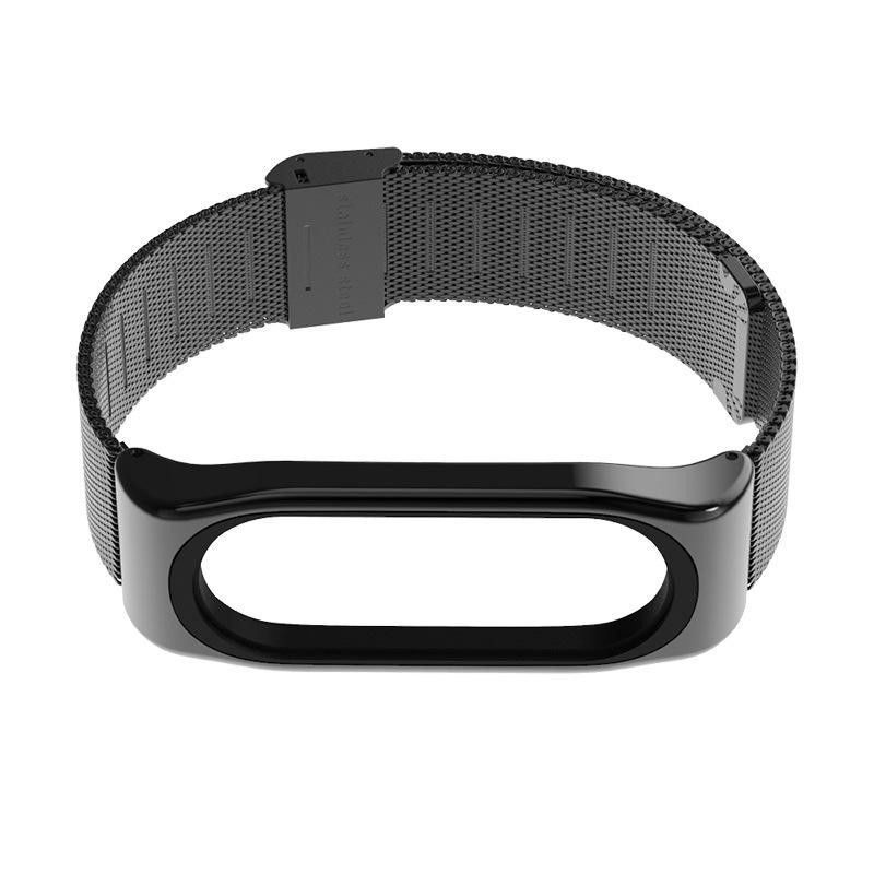 Dây kim loại mắt lưới Xiaomi Miband 3 miband 4 miband 5 miband 6 cao cấp mijobs