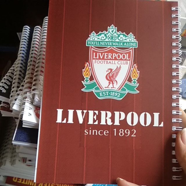 Sổ note 100 trang Liverpool