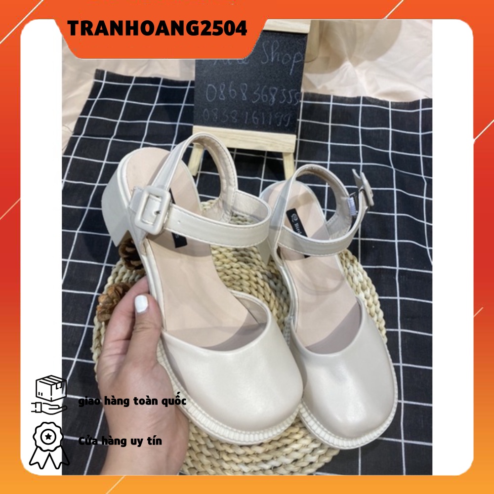 sandal basic mùa thu sẵn hàng