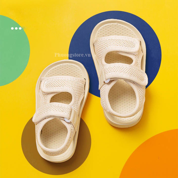 Giày sandal bé trai, bé gái siêu nhẹ êm hiệu Mario cho bé từ 1 - 10 tuổi PD339