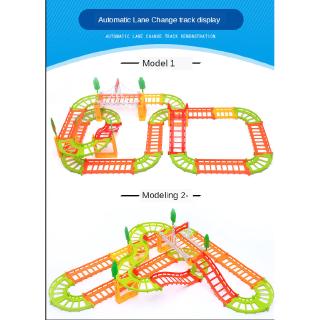 Bộ Đồ Chơi Lắp Ráp Đường Ray Xe Lửa Thú Vị Dành Cho Các Bé