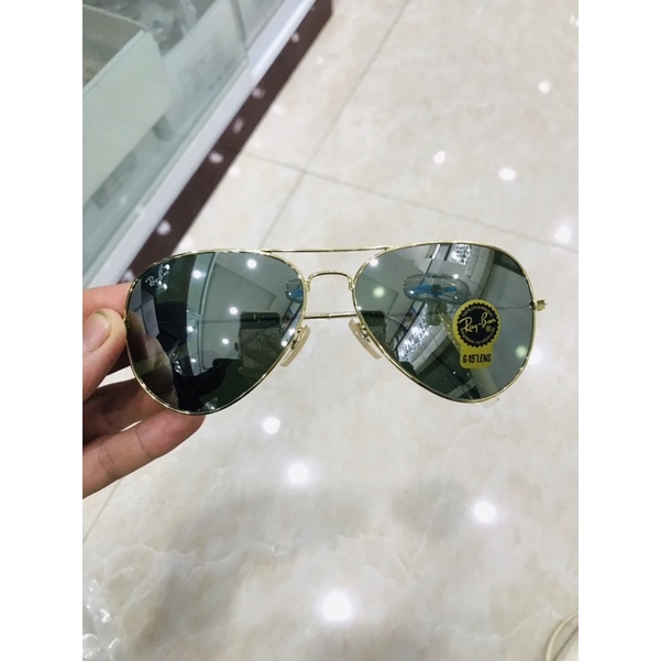 Kính Mắt Thời Trang Nam RTG01  unisex Mắt Thuỷ tinh Tráng Gương