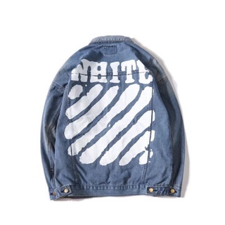 Jacket Jean White