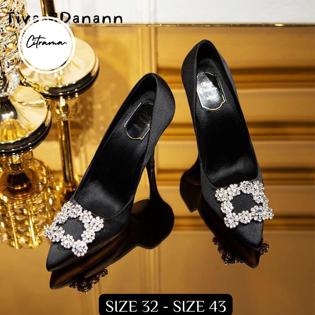 GIÀY CAO GÓT NỮ SIZE 33 ĐÍNH ĐÁ LẤP LÁNH PHONG CÁCH MỚI