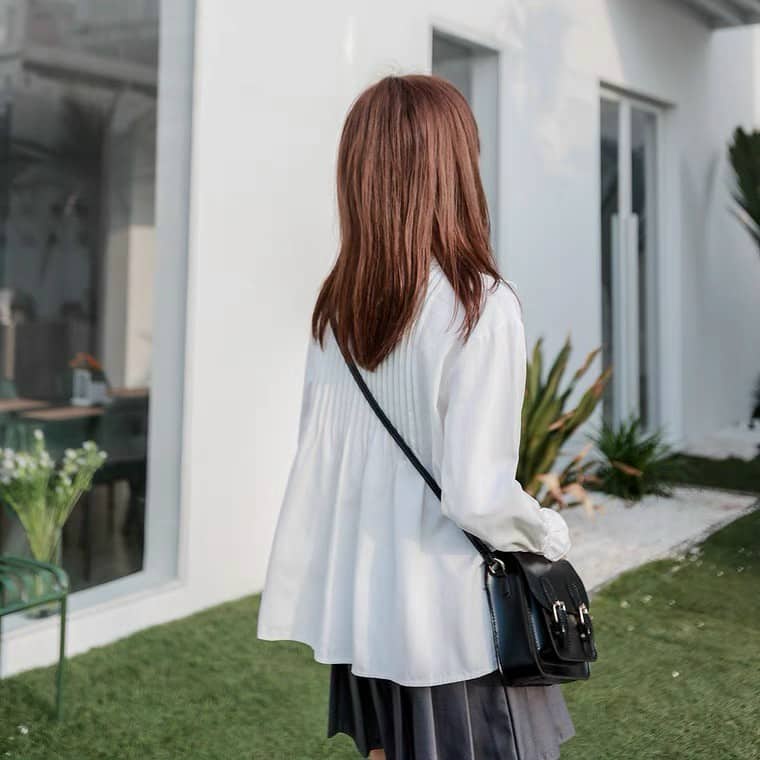 Áo sơ mi cổ bèo xinh kaca NH00089 hihishophaha