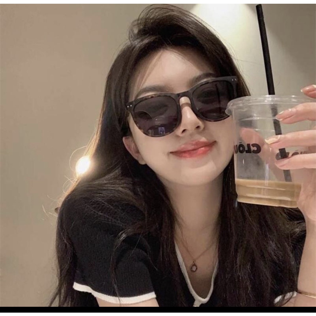 Kính mát chống tia uv Katiny  tặng hộp đựng kèm theo thẻ test phân cực thời trang sang chảnh nhìn rõ