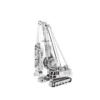 Mô Hình Lắp Ghép kim Loại 3D Xe Thi Công Tường Vây