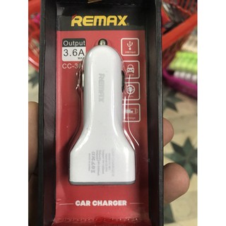 [Hot] [Mã FreeShip 50k] Củ sạc ôtô 3 cổng USB Max 3.6A Remax CC-301 [Số 1 KV]