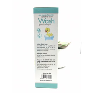 SỮA TẮM THẢO DƯỢC MOM&BABY 200ml