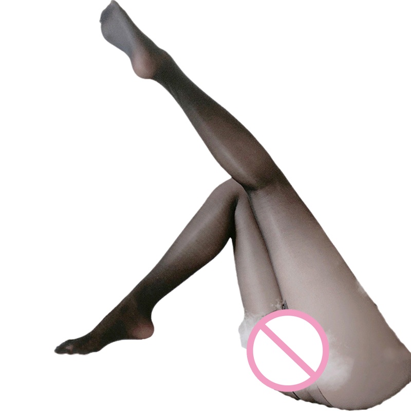 Xiangbao Quần Tất Bó Sát Lưng Cao Gợi Cảm Sáng Bóng Cho Nữ