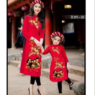 Áo dài cách tân cho bé