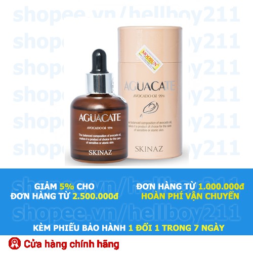 Tinh chất bơ 99% SkinAz Hàn Quốc