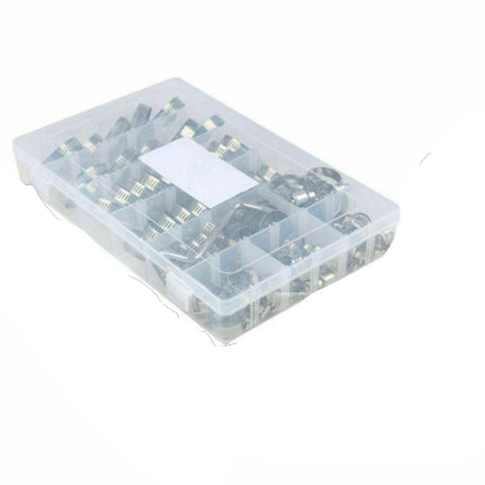 Bộ 91 Vòng Kẹp Ống Dẫn Nhiên Liệu Bằng Thép Không Gỉ Có Thể Điều Chỉnh