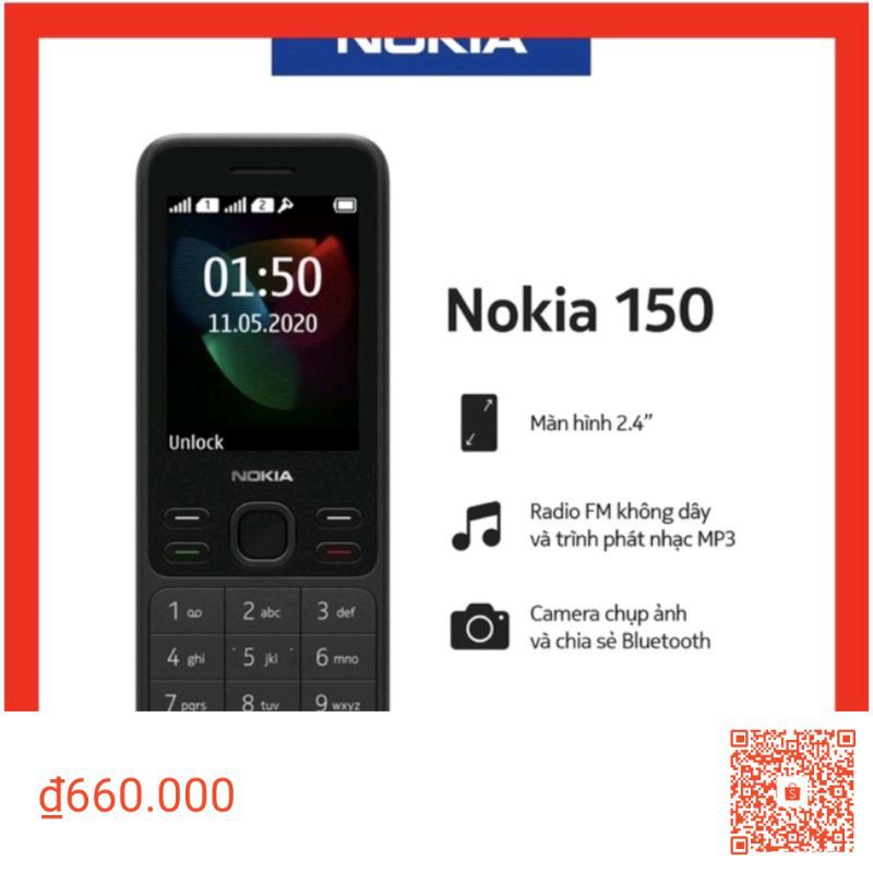 Điện Thoại Nokia N150 - Hàng Chính Hãng | BigBuy360 - bigbuy360.vn