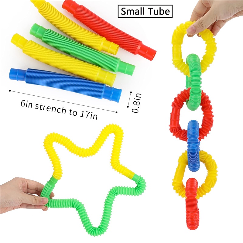 Set 5 Đồ Chơi Vòng Tròn Nhựa Nhiều Màu Cho Bé