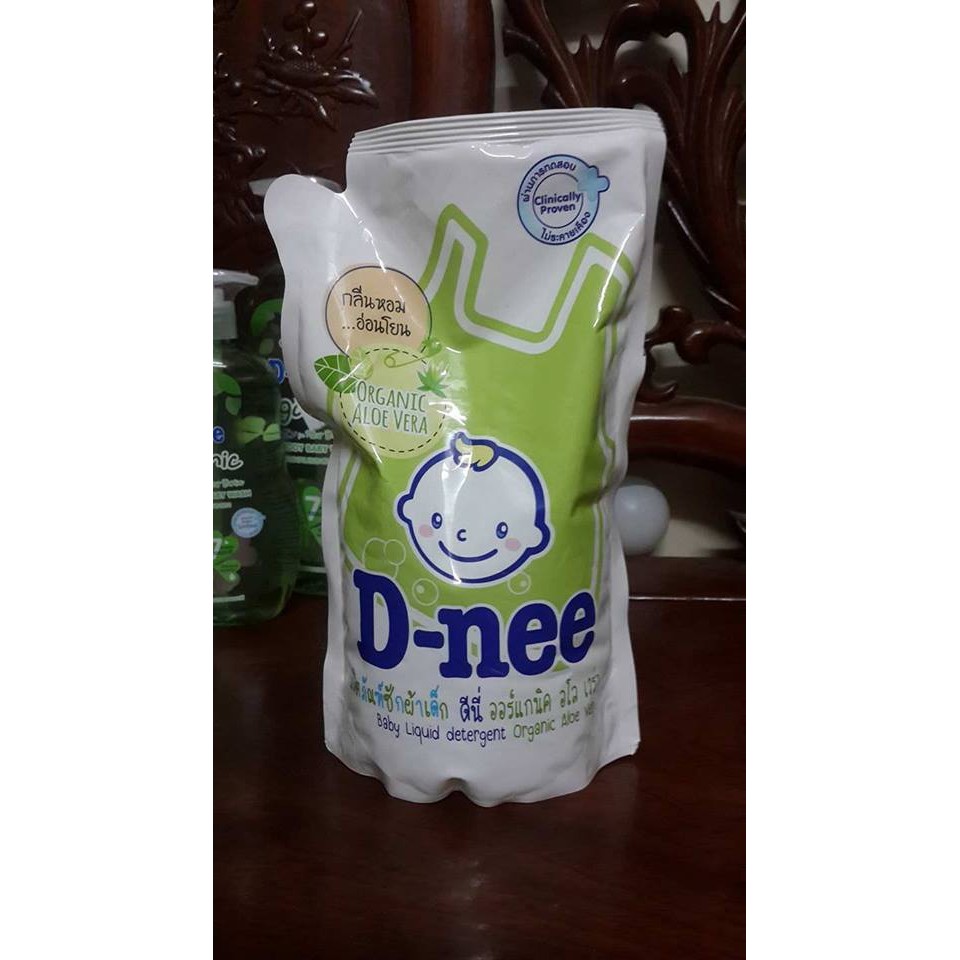 Nước Giặt Đồ Sơ Sinh Hữu Cơ Dnee Organic 600ml