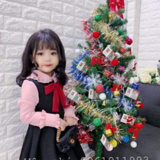 Đầm nơ xòe Mẹ và Bé ( có ảnh thật cuối cùng)