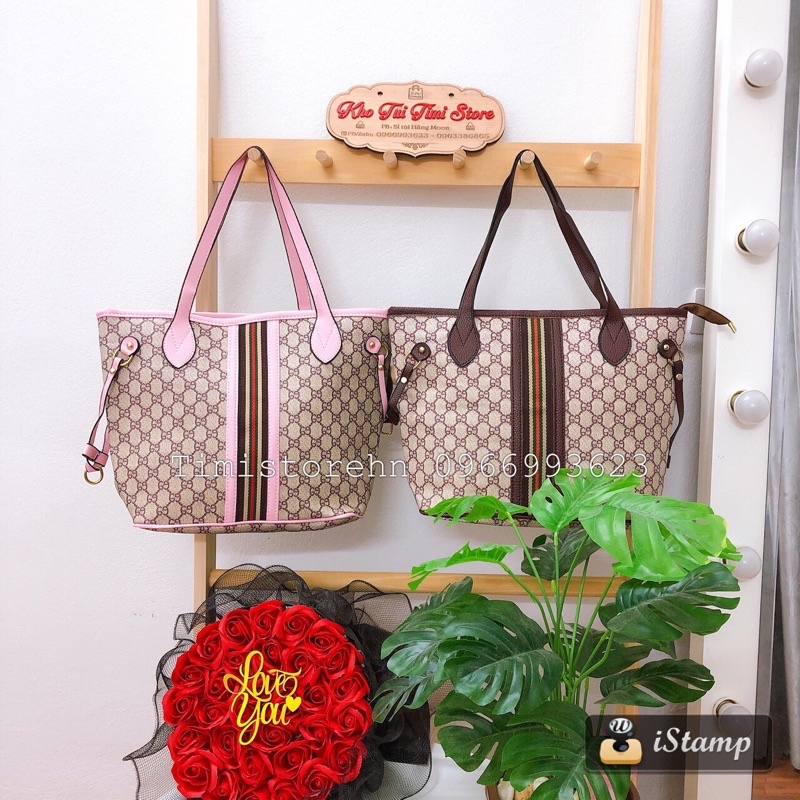 Túi xách nữ công sở to vừa A4 tote da đi học, đi làm TIMISTOREHN TT002