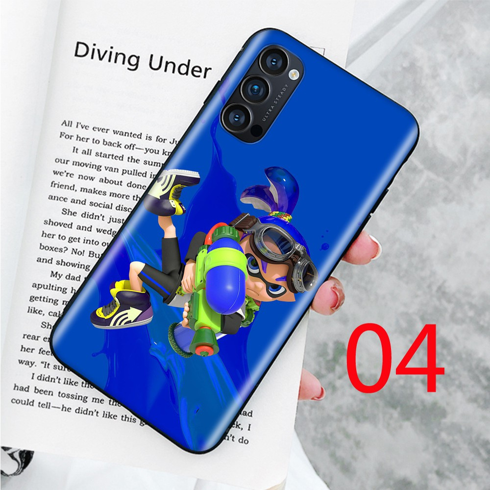 Ốp Điện Thoại Mềm Hình Splatoon Cho Oppo A1 A1K A8 A15 A15S A31 A32 A33 A53 A73 A83 A91 A93