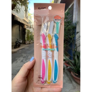 Sét 3 dao cạo mày Keli