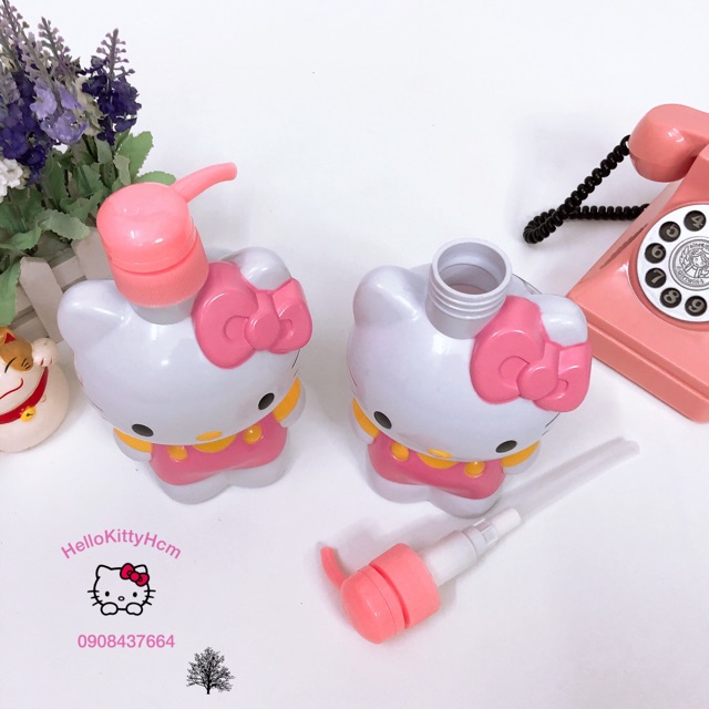 Bình chiết 500ml Hello Kitty