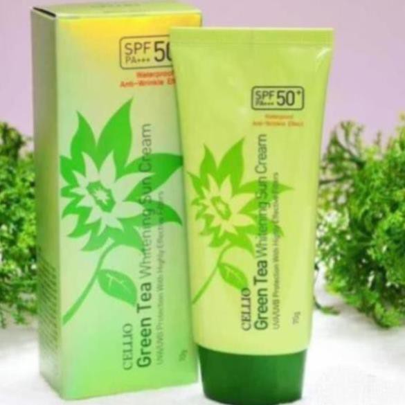 Kem chống nắng CELLIO SPF 50 PA++ Chống tia UV, dưỡng trắng hiệu quả