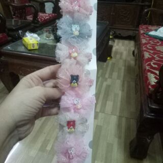 Cặp tóc siêu dễ thương cho bé