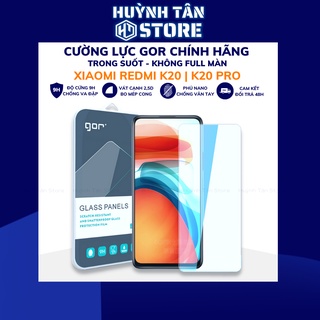 Cường lực redmi k20 k20 pro mi 9t trong suốt KHÔNG FULL MÀN chống bám vân tay chính hãng GOR phụ kiện huỳnh tân store