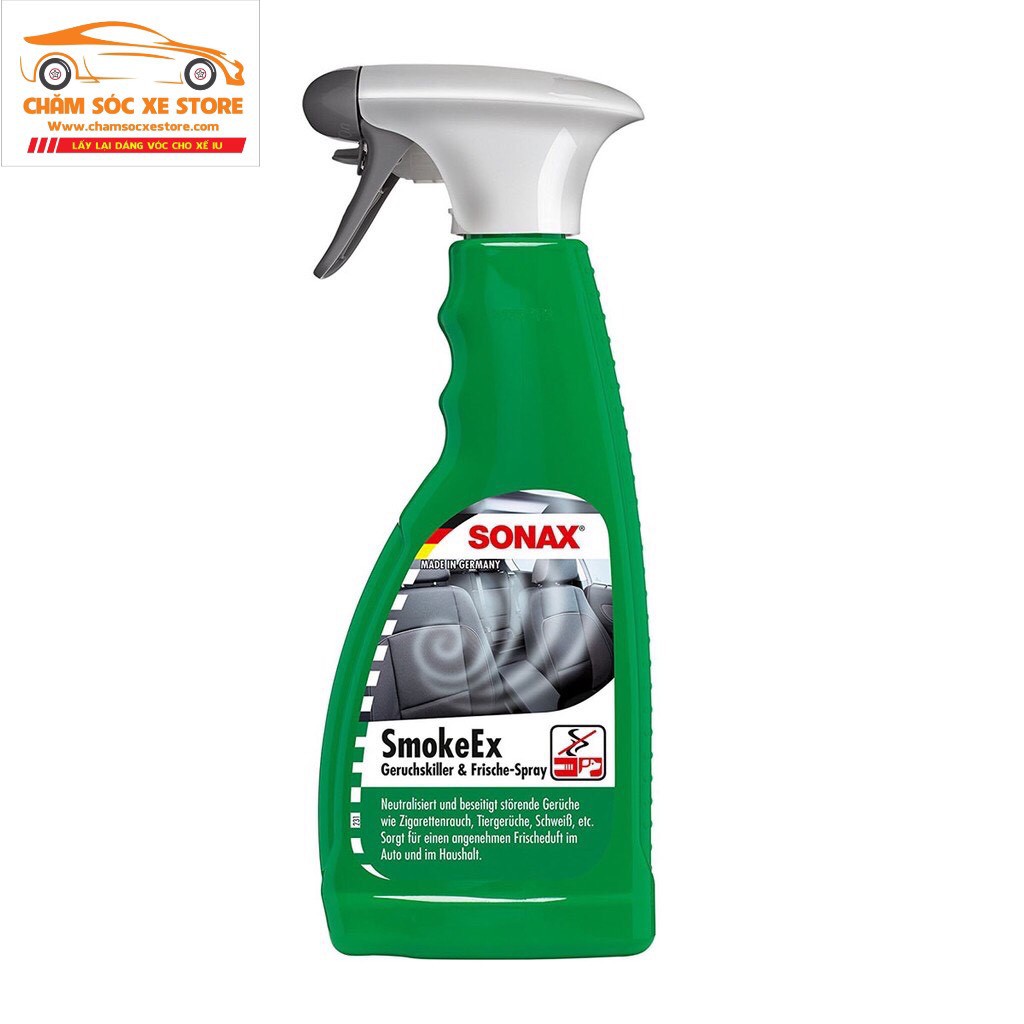 Sonax Khử Mùi Nội Thất Xe Hơi- SONAX 292241- SONAX SmokeEx