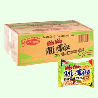Thùng 30 gói mì xào hảo hảo tôm xào chua ngọt 75g / mì hảo hảo tôm xào chua ngọt thùng 30 gói