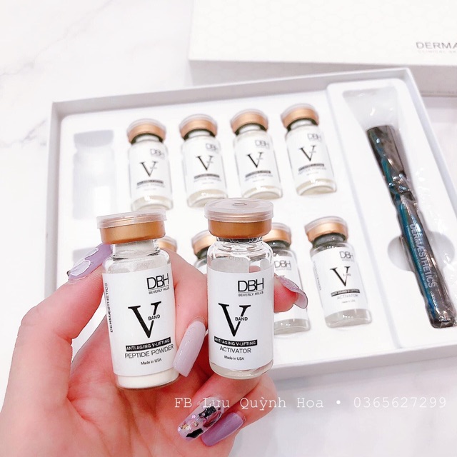 Set mask V-band DBH hỗ trợ nâng cơ, trẻ hoá da mạnh mẽ