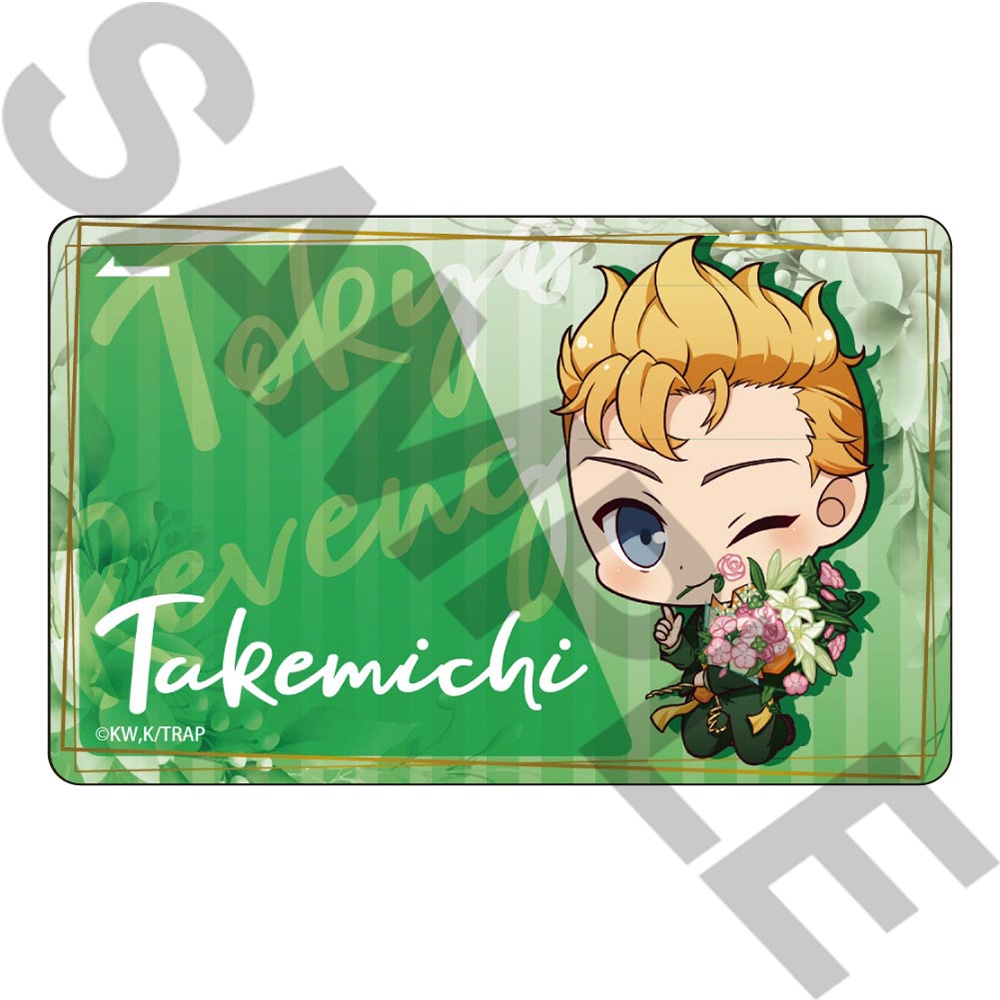 Ảnh card bo góc in hình TOKYO REVENGERS TẶNG HOA ver thẻ bo viền 5*8cm anime chibi